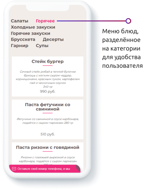 Разработка сайта Pur-pur — особенности проекта