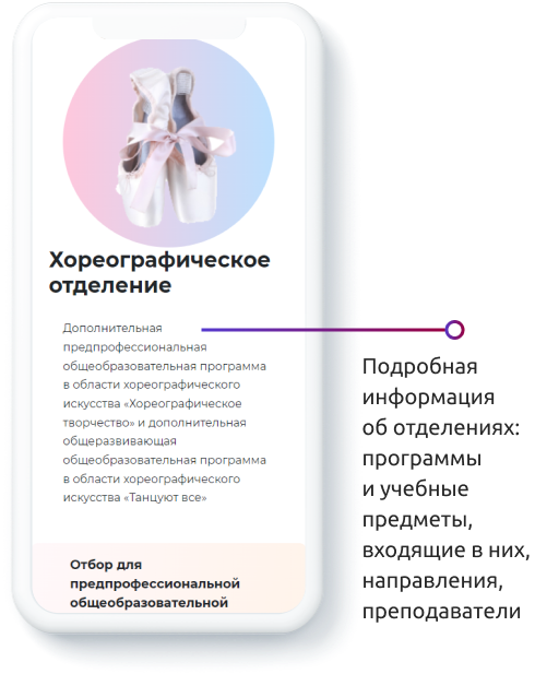 Разработка сайта Детская школа искусств — особенности проекта