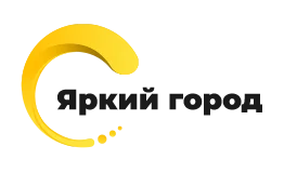 Логотип Производство изделий из бетона «Яркий город»